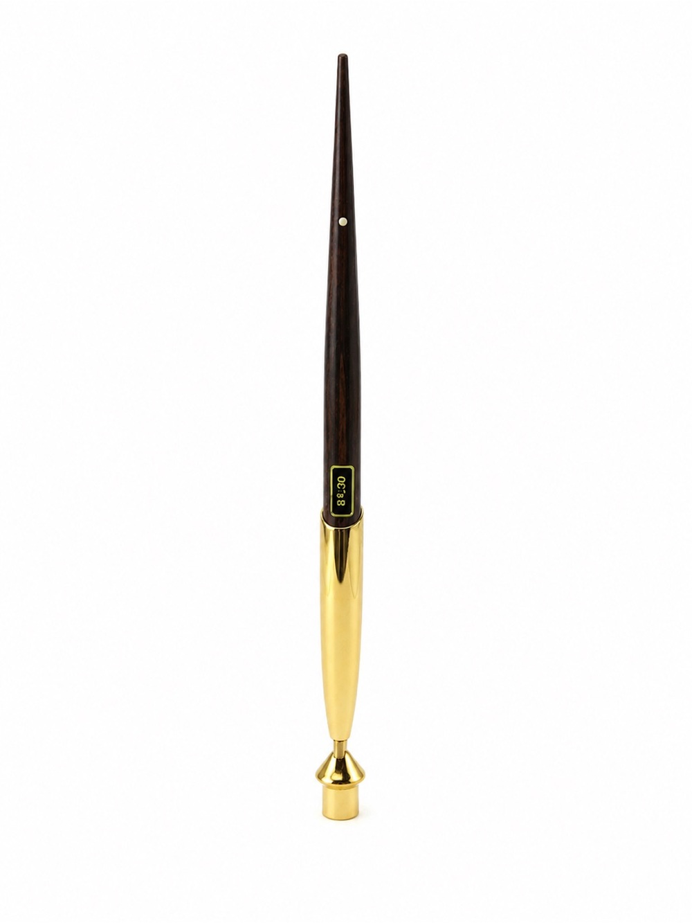 Vintage Mid-Century 60s Modern Tapered Desk Pen with Gold Tone Cap